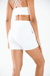 ALLZERO Women's Bermuda 6" Shorts with Pockets High Waisted for Yoga