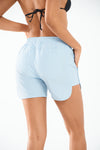 ALLZERO Women's Swim Board Shorts with Pockets Quick Dry for Beach Gym
